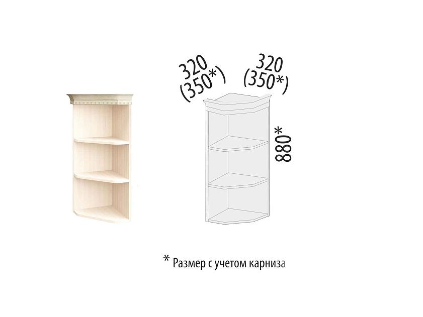 Шкаф кухонный торцевой (лев/прав) Оливия 71.18 — изображение 2