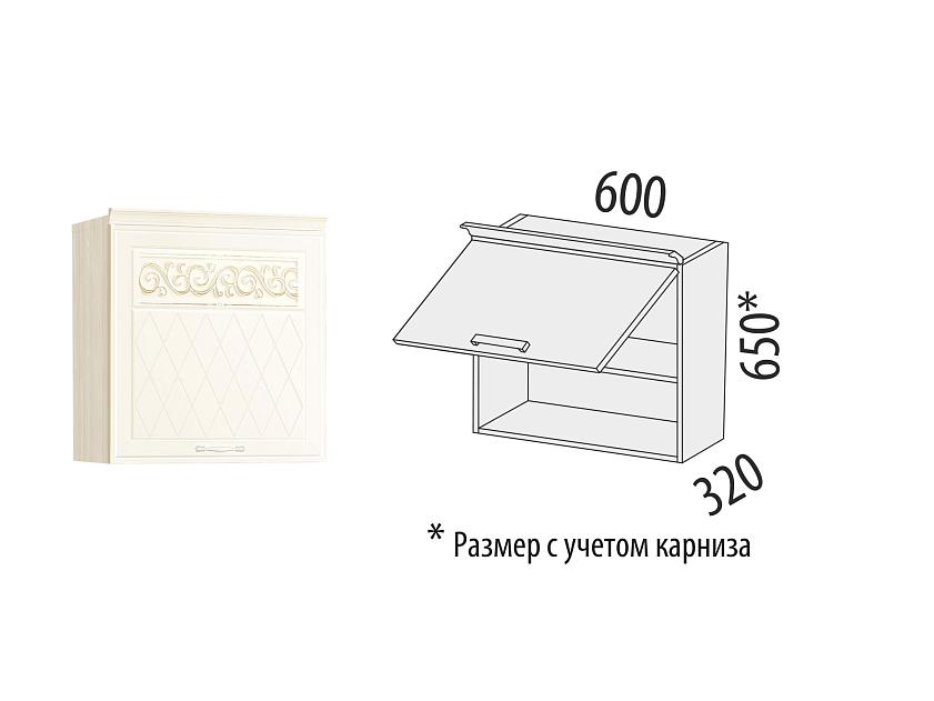 Шкаф над вытяжкой (с системой плавного закрывания) Тиффани 19.14.1 — изображение 2