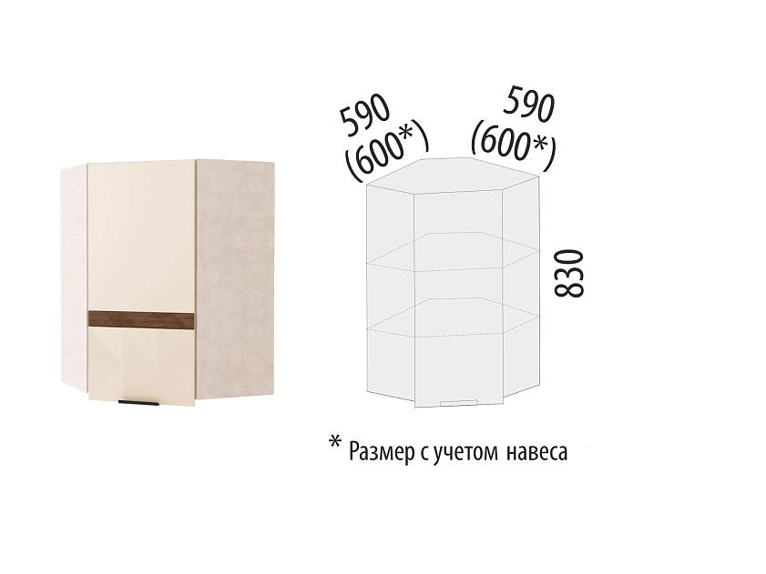 Шкаф кухонный угловой лев/прав Дакота 103.20 — изображение 2