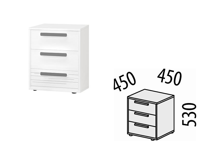 Тумба прикроватная Аляска 501.17 — изображение 2