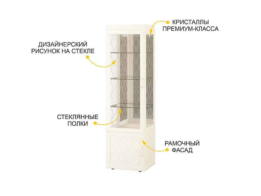 Шкаф-витрина (сервант) лев/прав Тиффани 600.08 — изображение 3
