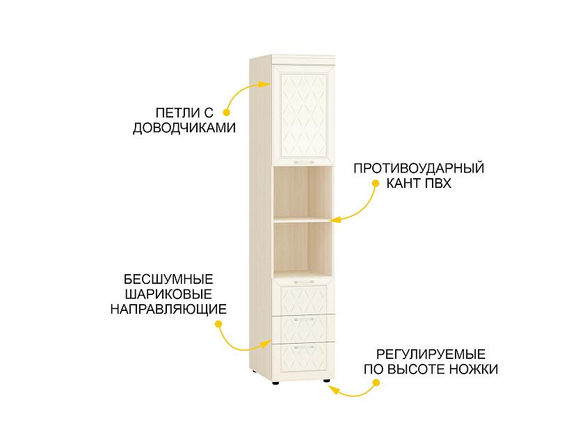 Угловой шкаф в комплекте с зеркалом Тиффани 93 313 — изображение 3