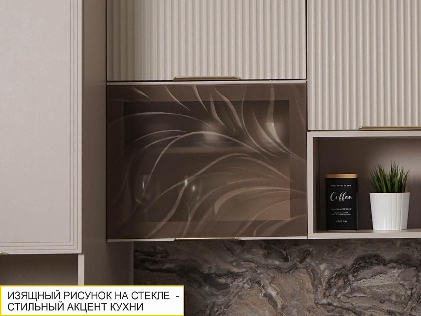 Кухонный гарнитур с витриной Флоренция 107 207 — изображение 3