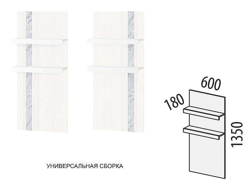 Полка навесная (лев/прав) Николь 603.25 — изображение 2