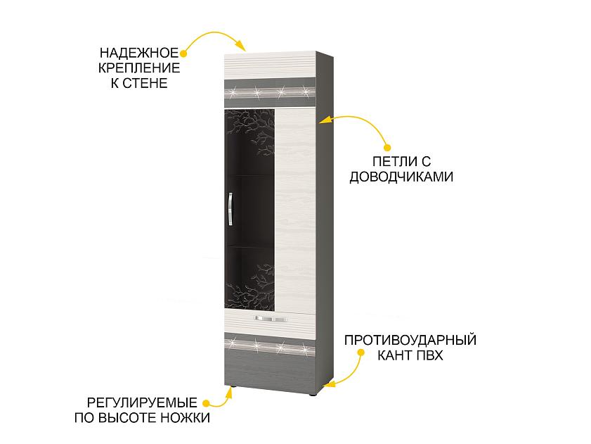 Стенка для гостиной Графит 604 402 — изображение 9