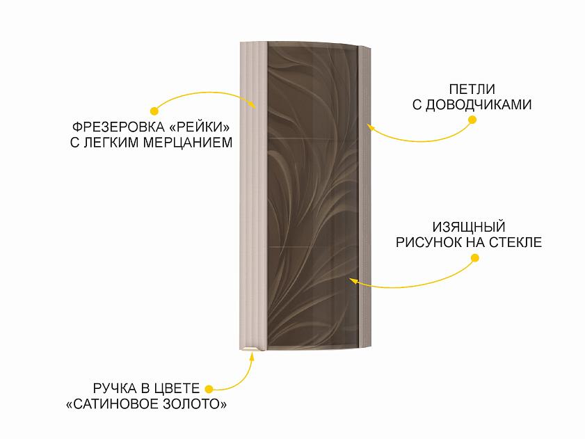 Шкаф кухонный торцевой закрытый (лев/прав) Флоренция 107.16 — изображение 11