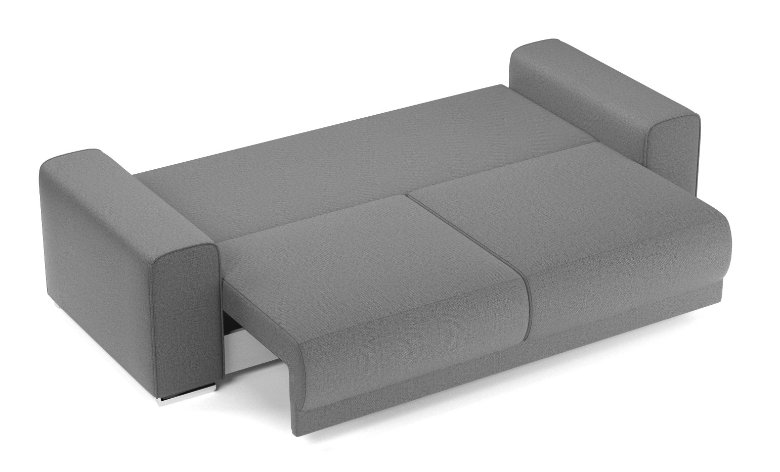 Диван прямой Манчестер рогожка белый — изображение 4