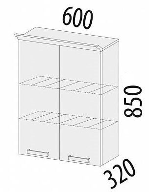 19.01.1 Шкаф-сушка 60х32х85