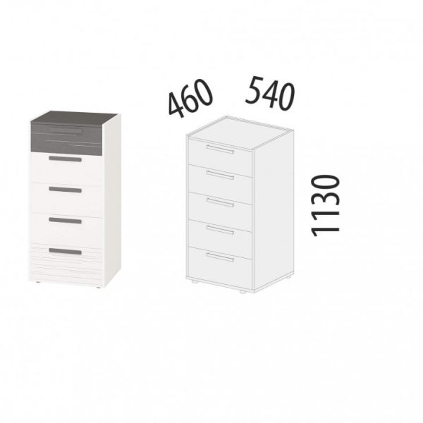 501.08 Комод Аляска