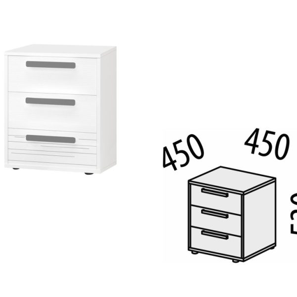 501.17 Тумба прикроватная Аляска