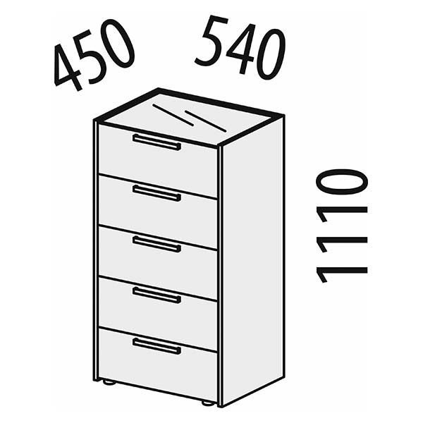 Комод Монако 902.19
