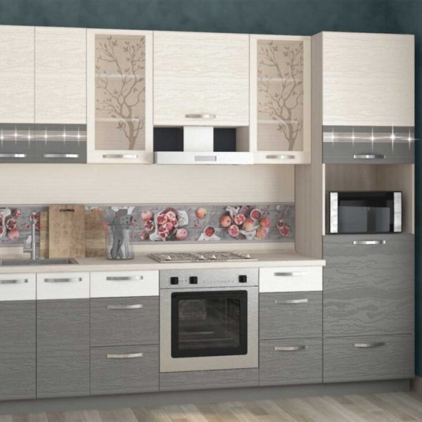 Графит 31 кухонный гарнитур 2600