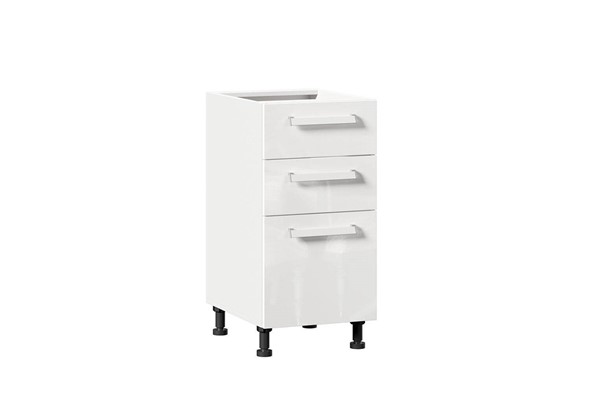Кухонная тумба Герда 400 с 3-мя ящиками (4) 272.115.000 (Белый)