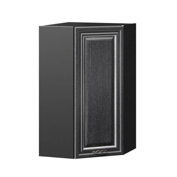 Кухонный шкаф угловой высокий Италия, ЛД 275.626, дуб темный