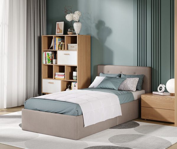 Кровать «Тейлор» Велюр Neo Бежевый