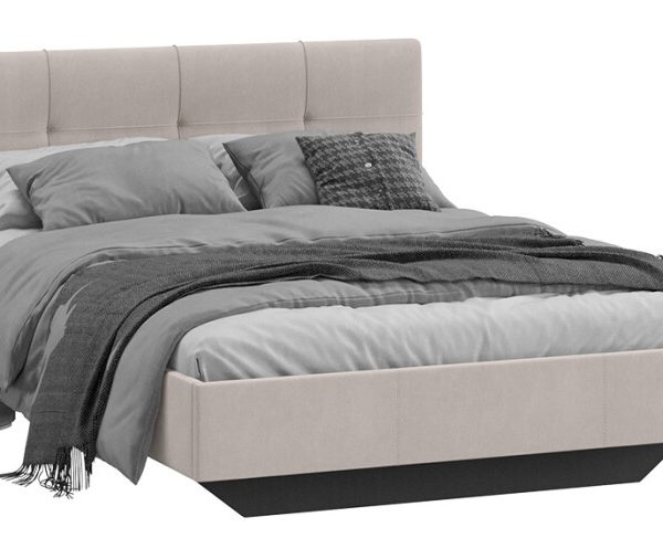 Кровать без ПМ «Элис» Тип 1 (без подъемного механизма) Исп.2 Велюр ultra cashmere