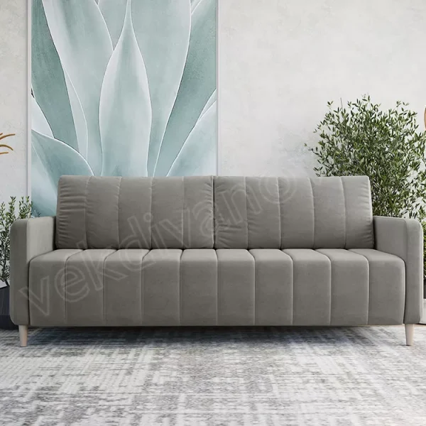 Прямой диван Берген Ultra Grey