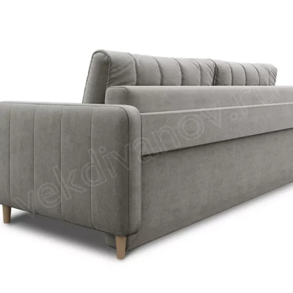 Прямой диван Берген Ultra Grey