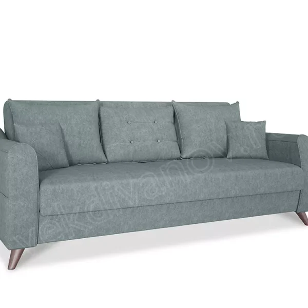 Прямой диван Бриз Newtone aqua blue
