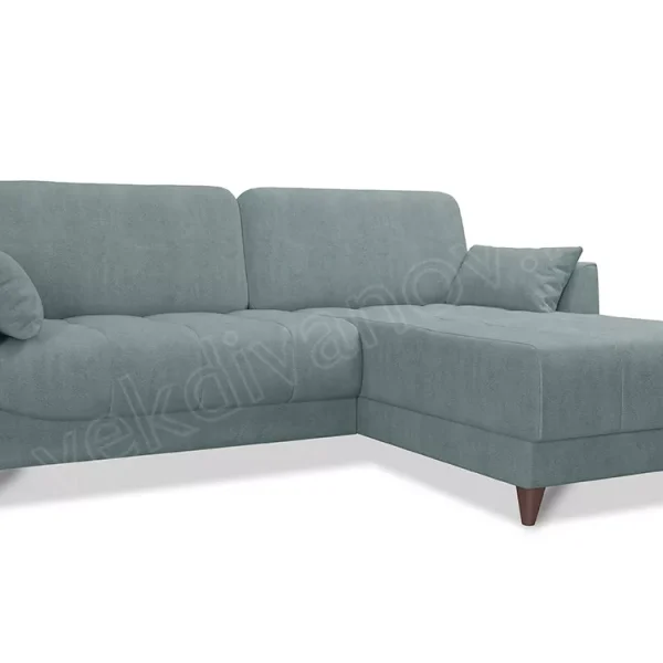 Угловой диван Скандинавия Newtone aqua blue