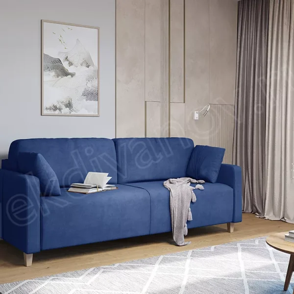 Прямой диван Стокгольм Newtone navy