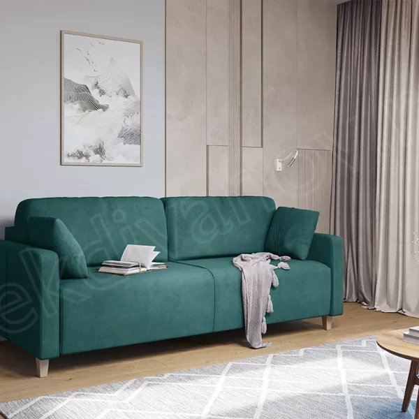 Прямой диван Стокгольм Newtone emerald