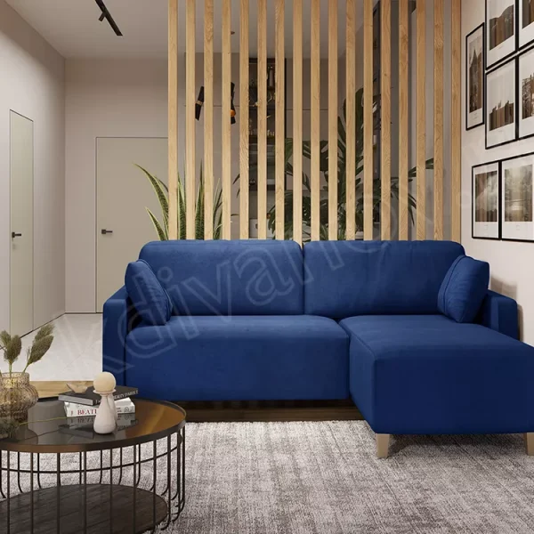 Угловой диван Стокгольм Newtone navy