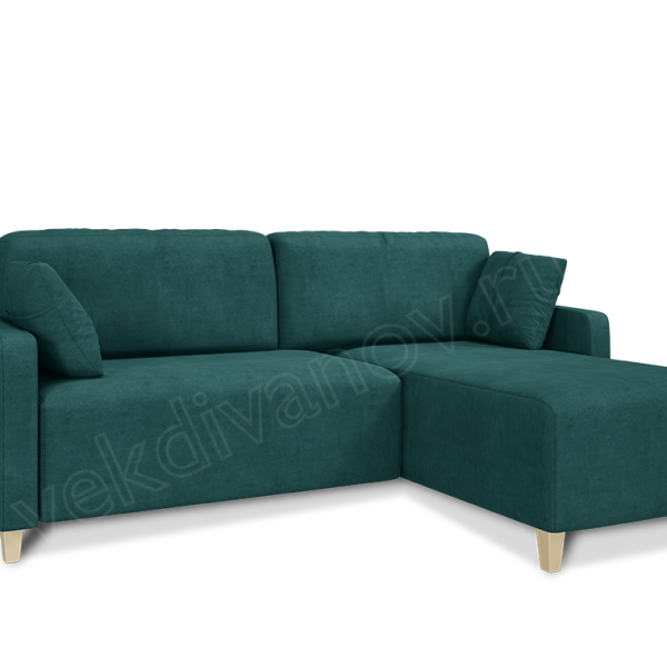 Угловой диван Стокгольм Newtone emerald