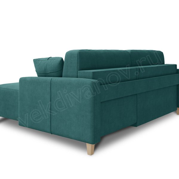 Угловой диван Стокгольм Newtone emerald