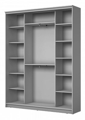 Шкаф 3-х дверный 2300х1770х420, , Баунти ХИТ 23-4-18/2-777-08 Венге