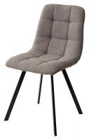 Стул CHILLI SQUARE TRF-12 серо-коричневый, ткань М-City