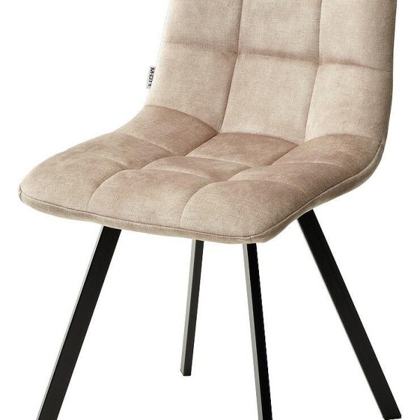Стул CHILLI SQUARE PK6015-10(VBP210) античный бежевый, велюр