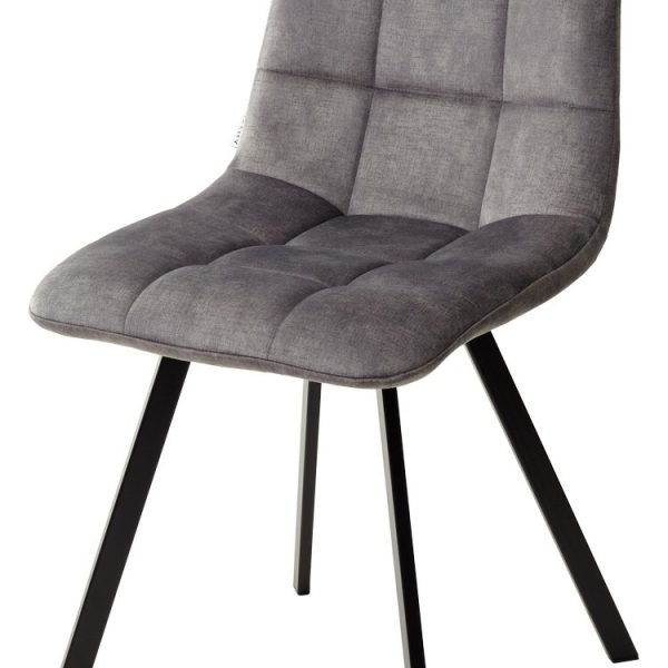 Стул CHILLI SQUARE PK6015-02 (VBP202) античный темно-серый, велюр