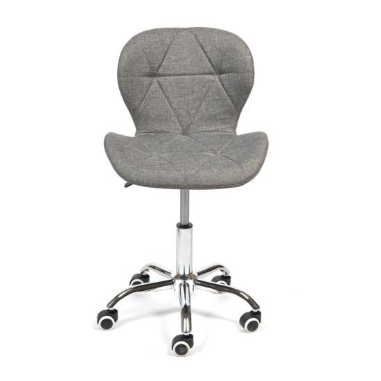 Кресло Recaro (mod.007) [металл, ткань, 45×74+10см, серый]