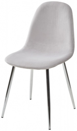 Стул PESCARA UF910-02 LIGHT GREY, велюр М-City