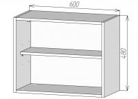 Кухонный корпус ВМВ600х480 (3уп)