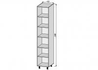 Кухонный корпус ПП450х2380 (3уп)
