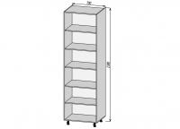 Кухонный корпус ПП700х2380 (4уп)