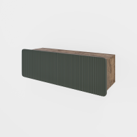 Фасады Агата консоль под ТВ две двери навесная Мидори ТР 841 (1уп)