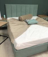 Кровать Амазонка 2000х1600х400(1110) Велюр с подъемным механизмом