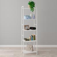 Стеллаж «Валенсия 15» (VALENCIA 15 Shelf rack) (Белый) 45,5 х 30 х 155,5 см