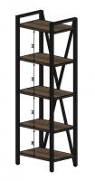 Стелаж Афина 550х390х1650 Санта-Фе