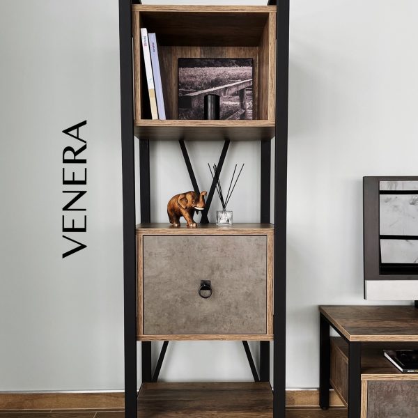 Стелаж Афина 550х390х1650 (2) с ящиком