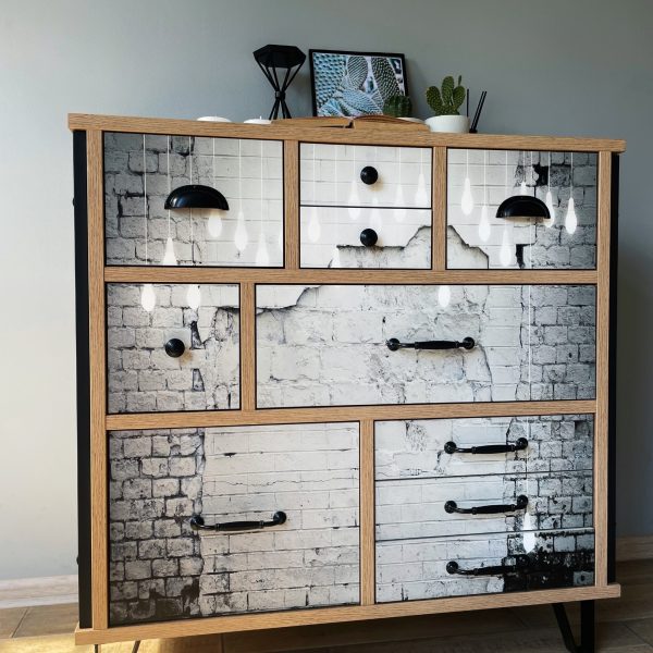 Комод Арбат Самдал/кирпичики 900х460х920
