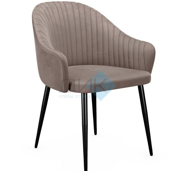 Стул DikLine 440 C43 капучино, ножки черные