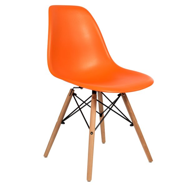 Стул Eames Style DSW (оранжевый)